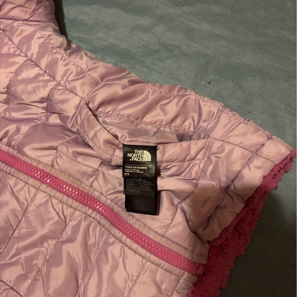 The north face puffer/fleece combo reversible size toddler 5/5 awesome look - Picture 6 of 6